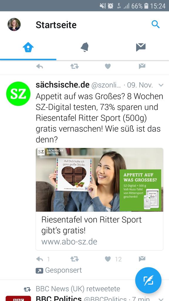 Leser-Blatt-Bindung auf Sächsisch.