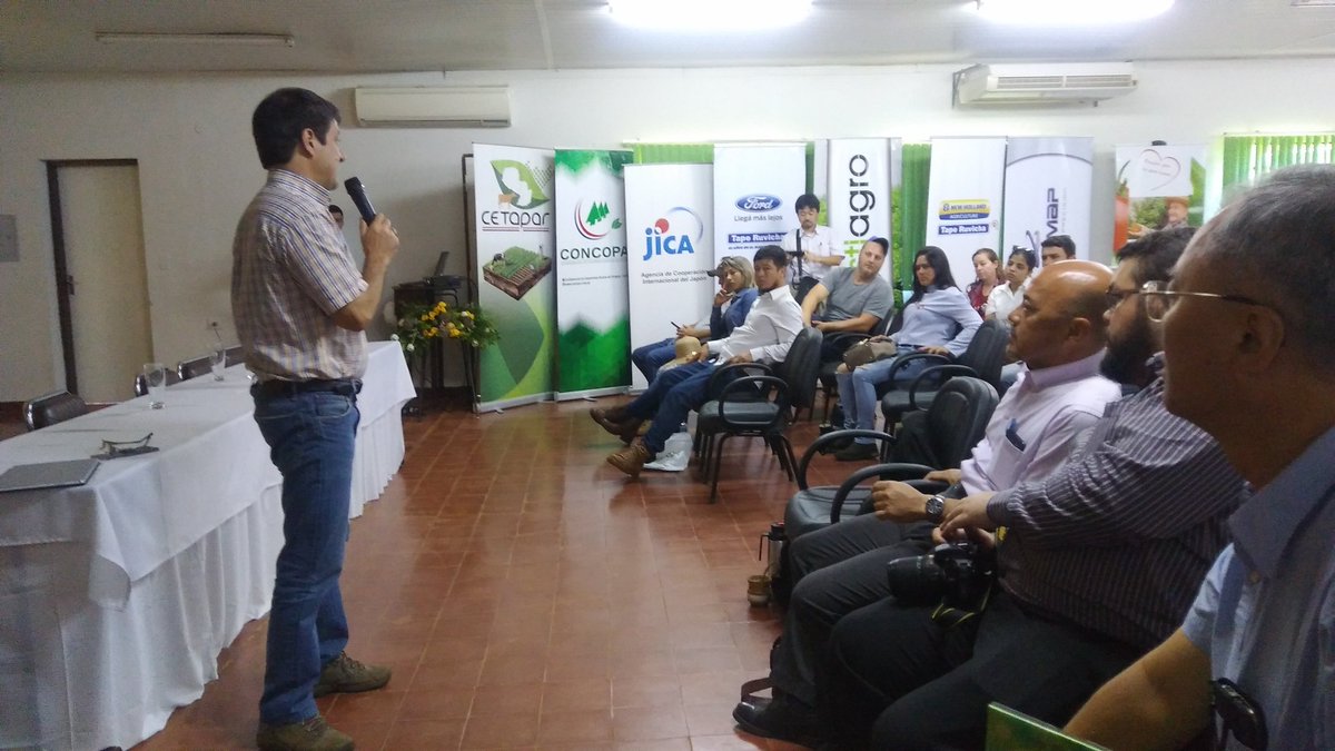 SENAVEParaguay's tweet photo. En el marco del Proyecto de Mejoramiento de la Inocuidad de rubros agrícolas de exportación para pequeños productores #INOPAR, especialistas del SENAVE y de la #JICA brindaron charla técnica sobre el #sésamo y los residuos de plaguicidas, en la Expo #HortiPAR, en  #AltoParaná https://t.co/rO7977c1jw