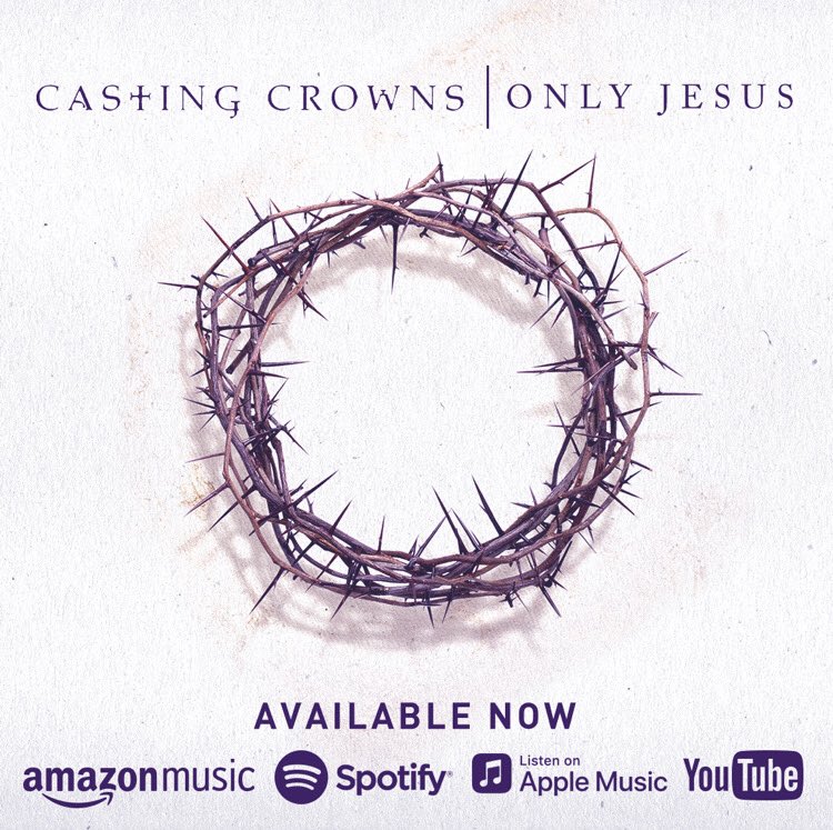 MeganGarrett's tweet image. New album out today!  We’ve been anxiously awaiting being able to share these songs with you!  May God use these songs to challenge us in many ways and pull us closer to Himself! ONLY JESUS!  #castingcrowns #onlyjesus #newmusicfriday