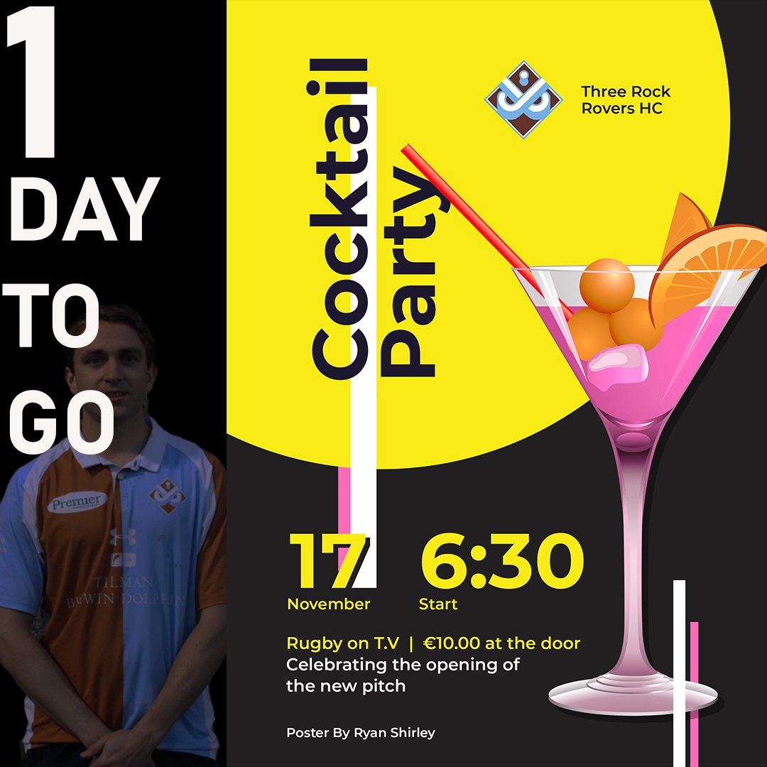 1 Day to go! The #RoversRoadtoEindhoven starts in earnest tomorrow. The gents will face familiar foes in the shape of KHC Dragons next April, the @EHLHockeyTV KO16 schedule will be announced this month, so keep your eyes peeled! @MitchDarling88