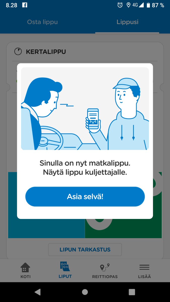 TatuKaskela's tweet photo. #opettelen edelleen julkista liikennettä. Ostinkohan oikean lipun #hsl kun menin #metro lla? Appi pyysi oikein erikseen kuittauksen. Kuljettaja ei näyttänyt tyytyväiseltä, puhumattakaan salamakatseesta. https://t.co/D3bPYFcjPH