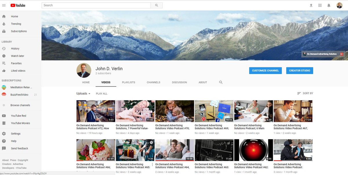 johnverlin1's tweet photo. Starting a blog in 2019? Get help making it an effective tool for new prospects and customer engagement! Chock full of podcasts and animated videos--an affordable way to build your online brand. Be Found. Bold Marketing, Proven Strategy: https://t.co/10Bqi5DFCJ #marketing #blog https://t.co/qVap6jlyhU
