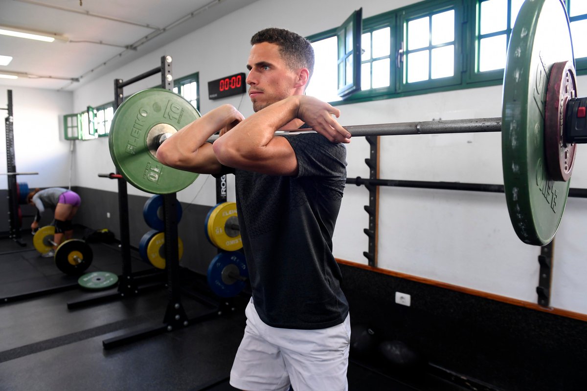 🏋‍ Serious face 🔛 #TeamBelgium #Lanzarote