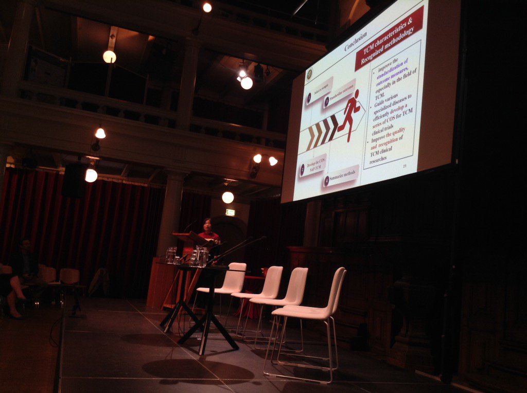 COMETinitiative's tweet photo. Mingyan Zhang presenting the first COS consensus meeting to be held in China #COMETVII https://t.co/iSnv3g2Q3O
