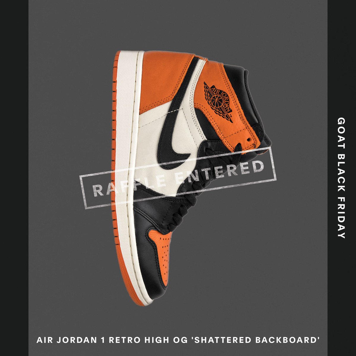ebttobet's tweet photo. Enter the #GOATBlackFriday Raffle for your chance to win the most coveted sneakers and other prizes. @goatapp https://t.co/RrXQTnIXs7 https://t.co/zmlABNLFIR