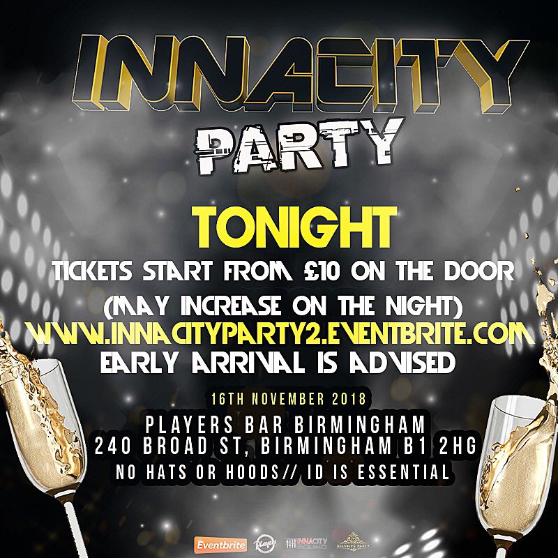InnaCityNash's tweet photo. Tonight All Roads Lead To #innacityParty 🥳
♣️Black & Gold Theme
📸Photography & Videography
💃🏾Red Carpet Entrance
🕴🏾November Babies Come Free
Group Deals Available - Get Your Tickets Now 📲
https://t.co/SUJyii6z3E https://t.co/jUkcHnlbY0