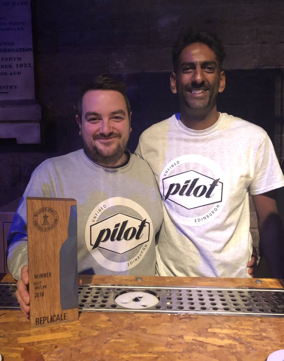 TryScot's tweet photo. The incontestable winner of the #ReplicAle2018 contest @pilotbeeruk
Come and taste their amazing beers! #CraftBeerExperience https://t.co/1jsvHcEL7T