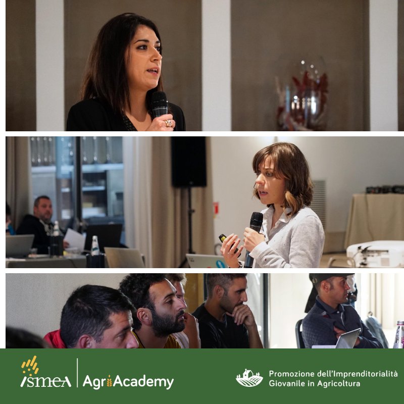 #agriacademy #bari - è il momento degli speech ispirazionali🗣️🧠, con Chiara Corbo e Giulia Bartezzaghi, Osservatorio Smart Agrifood <a href="/polimi/">Politecnico di Milano</a> #giovani #agricoltori <a href="/RuralHackIt/">RuralHack</a> <a href="/IsmeaOfficial/">Ismea Official 🇮🇹</a> #innovazione #export #marketing