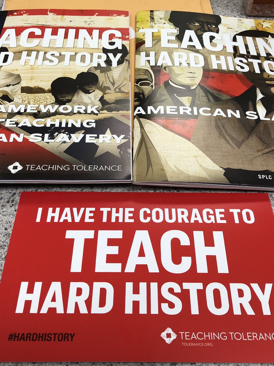 Teaching about the impact of slavery extends to every single component of American history. We must teach our students to examine and criticique systemic racism. #hardhistory @Tolerance_org  #OPS_SoctSt