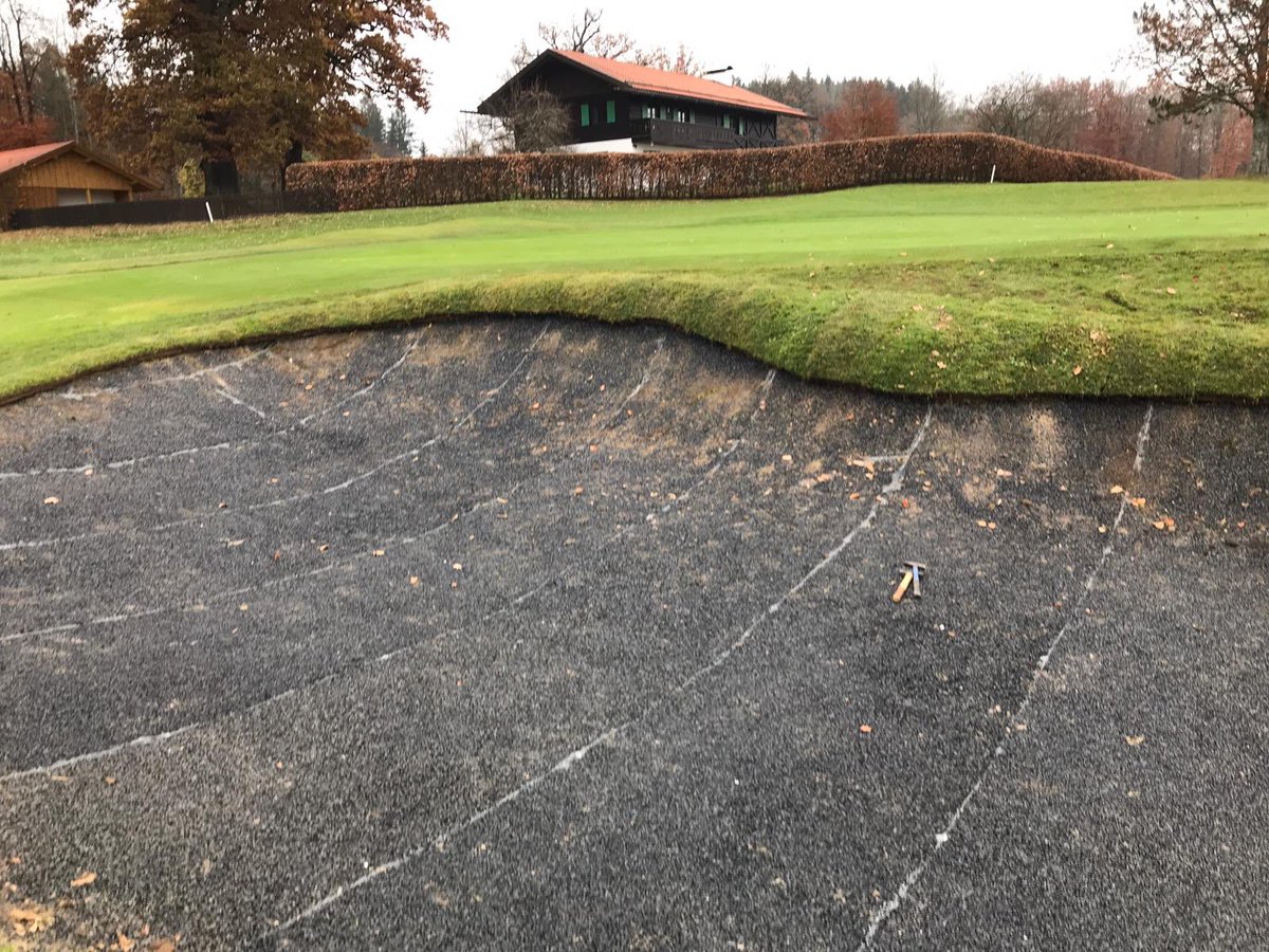Polylast_Bunker's tweet image. Another great #polylastbunker installation at St.Eurach Golf Club in Germany.