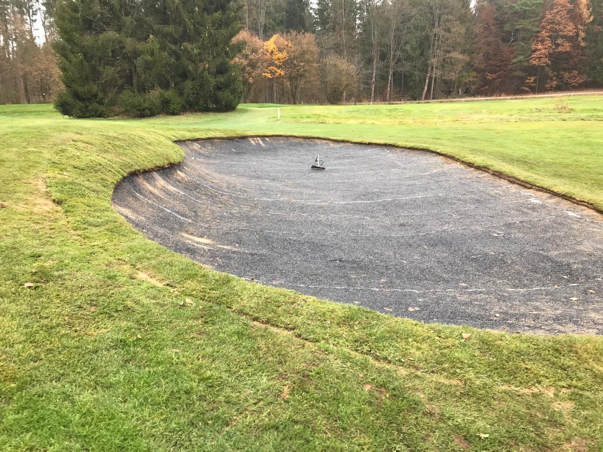 Polylast_Bunker's tweet image. Another great #polylastbunker installation at St.Eurach Golf Club in Germany.