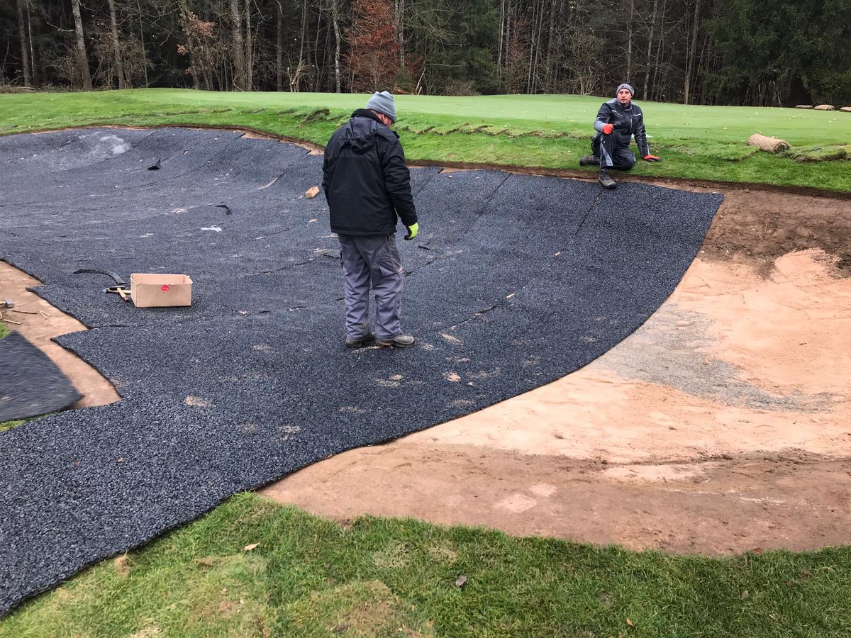 Polylast_Bunker's tweet image. Another great #polylastbunker installation at St.Eurach Golf Club in Germany.