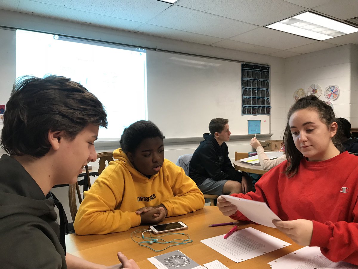 Students working on DBQ outlines to help with paper writing skills. #literacy