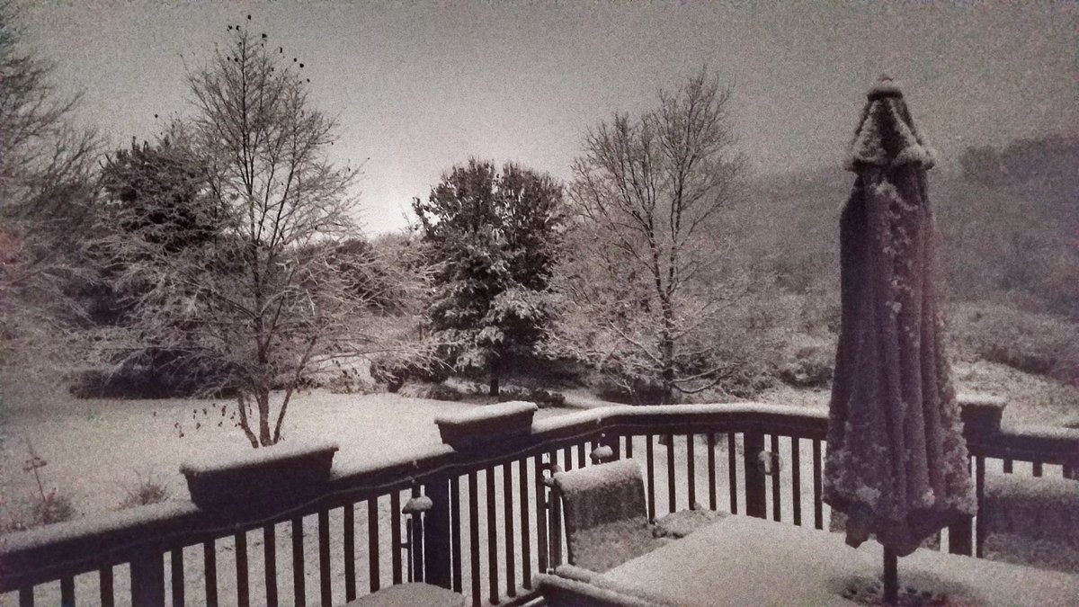 David Kelly (@thedavidjkelly) on Twitter photo Snow arrived here in Pennsylvania yesterday ❄❄
Has it snowed where you live yet? Snow arrived here in Pennsylvania yesterday ❄❄
Has it snowed where you live yet?