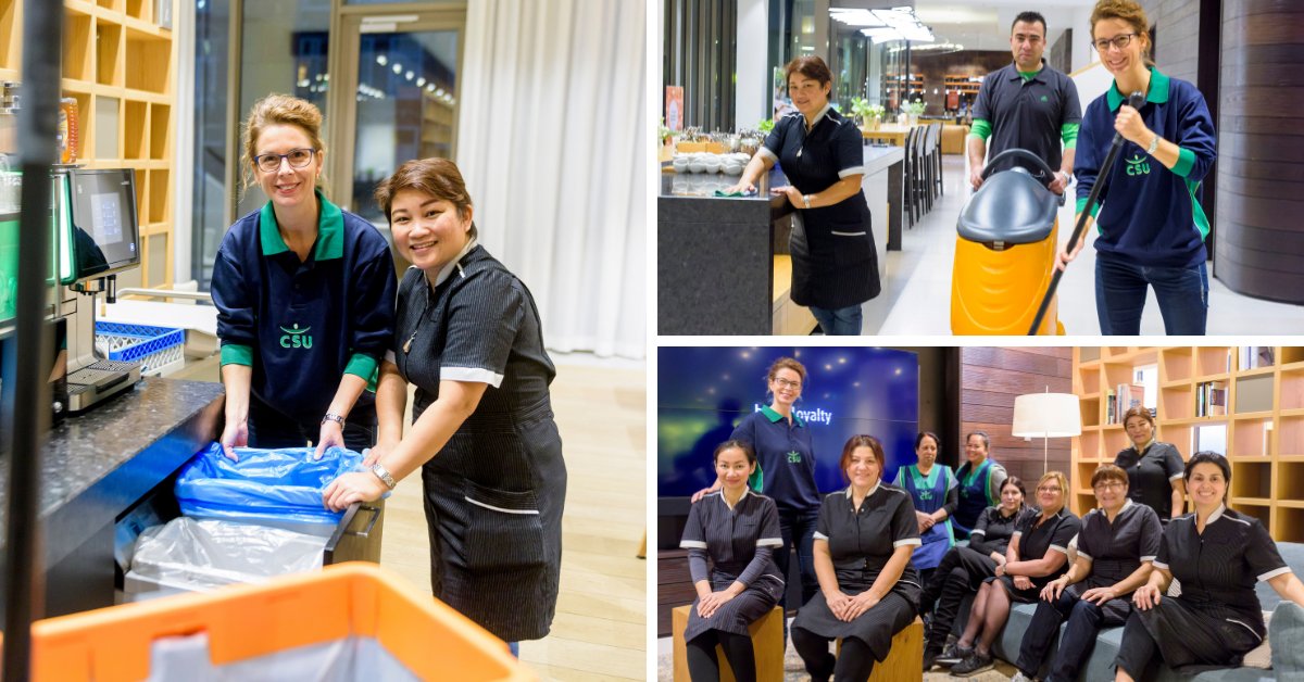 CSUcleaning's tweet photo. Suzan Stadhouders, Raad van Bestuur CSU: "In het kader van de #MeewerkWeek mocht ik deze week aansluiten bij het team van Brand Loyalty, wat een toppers! Een ontzettend leuke en wederom leerzame ochtend. Dank team voor het delen van jullie ervaringen!" https://t.co/5eD7ltzBYN