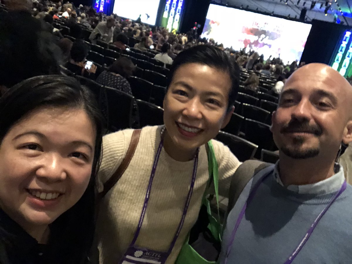Feli_Atienza's tweet photo. Where Language Educators Meet. #lifelonglearning #ACTFL18 #NOLA #ilovemyjob @ILoveCISM https://t.co/gdyMa0ONKM
