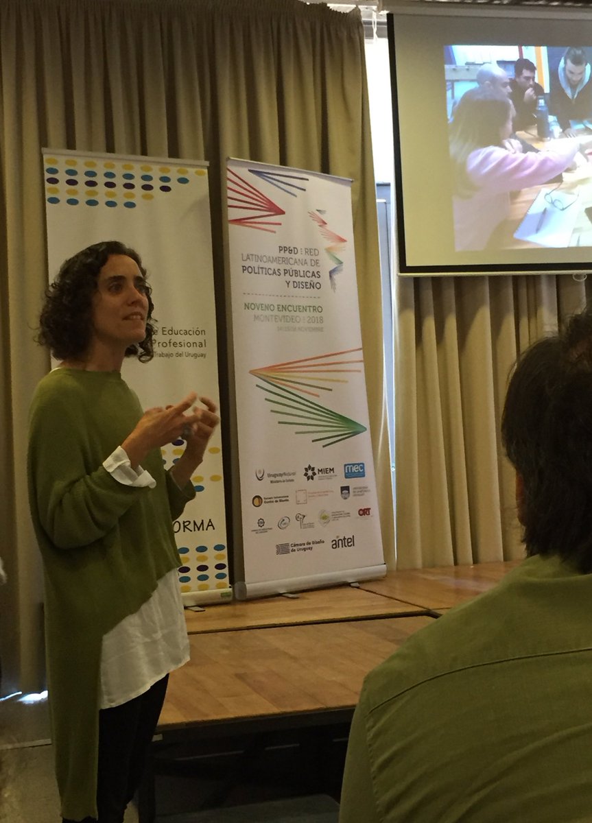 natcace's tweet photo. Hoy es el último día del #Eppyd2018 > Alejandra de @UTU_Uruguay nos cuenta de la creación del 1er. Bachillerato en #diseño para el próximo año, un hito! 💪🏼 https://t.co/OQVy6NnVIt