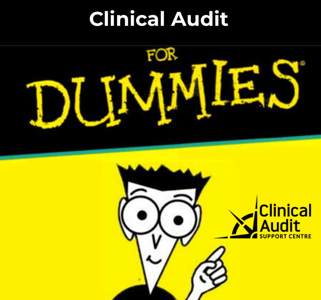 cascleicester's tweet photo. Pick up a copy of our FREE #ClinicalAudit for Dummies Guide via the link below. It is 8 pages... all on audit... and how to do it. Non-promotional https://t.co/QUu5viSylN https://t.co/OeqVpoFsd6