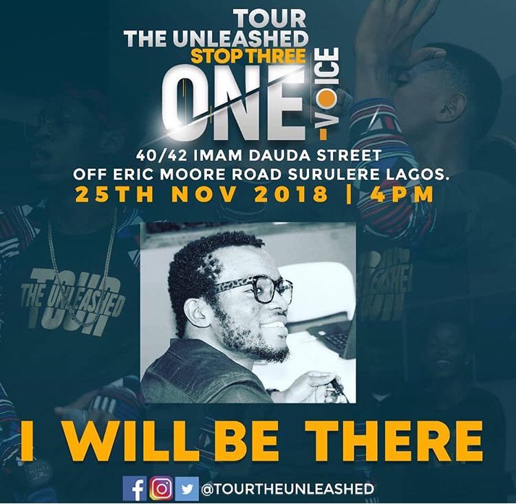 codepreneur1's tweet photo. Let me drop this here! I will be there live.@tourdunleashed #TourTheUnleashed #onevoice #stop3 https://t.co/10HSZo6h7T