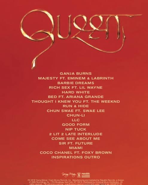 25. Queen - Nicki Minaj