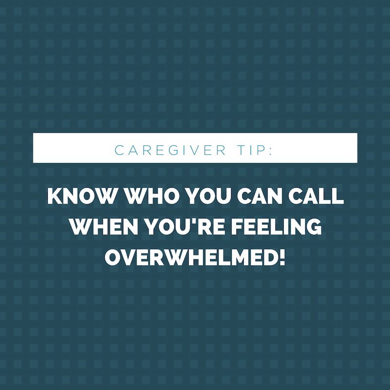 GrandVillaofDBW's tweet photo. #CaregiverTip: Know who you can call when you're feeling overwhelmed! https://t.co/OyTS1ZCvfE #caregiving https://t.co/MomkC76y3Q