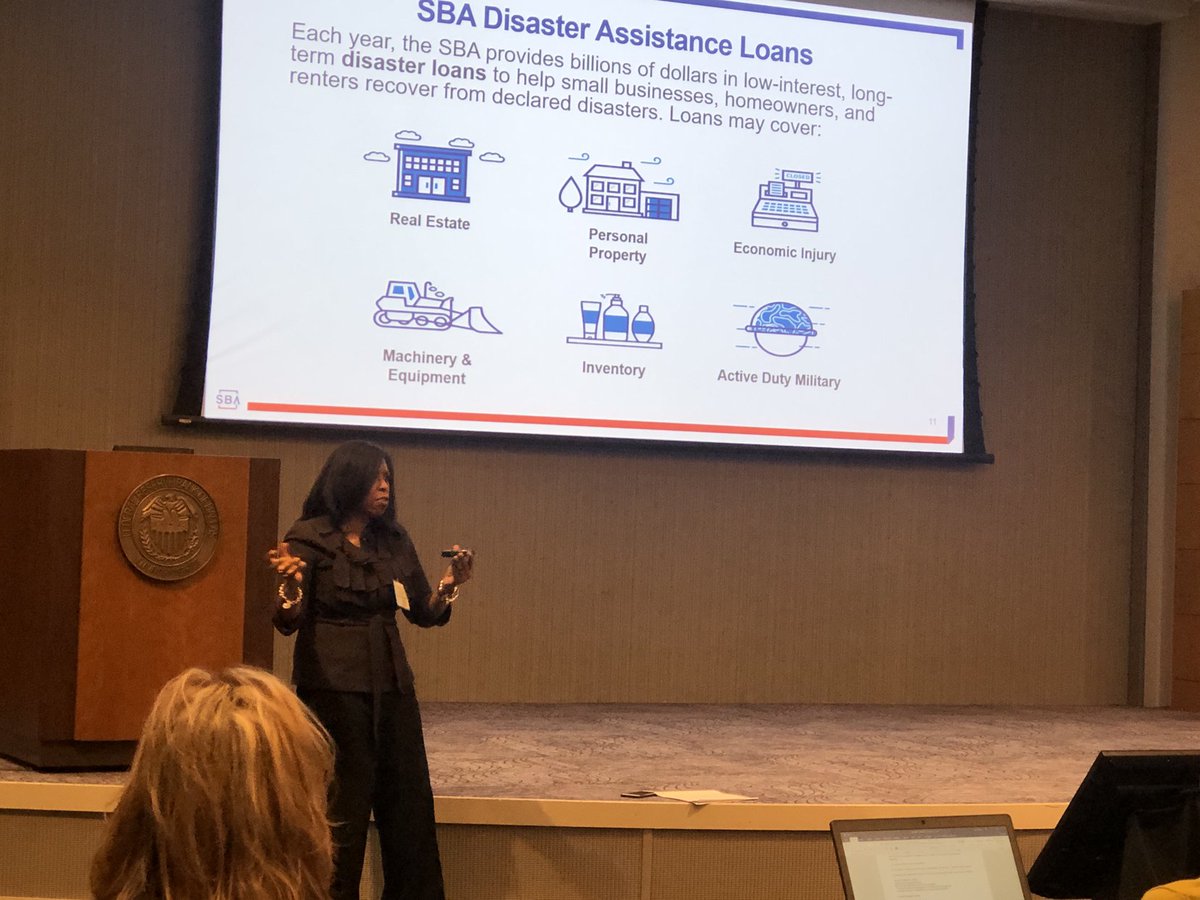 LeadershipNTx's tweet photo. This morning we’re joined at the @dallasfed by Elsie Collins of the @SBAgov https://t.co/a04B28lu2b