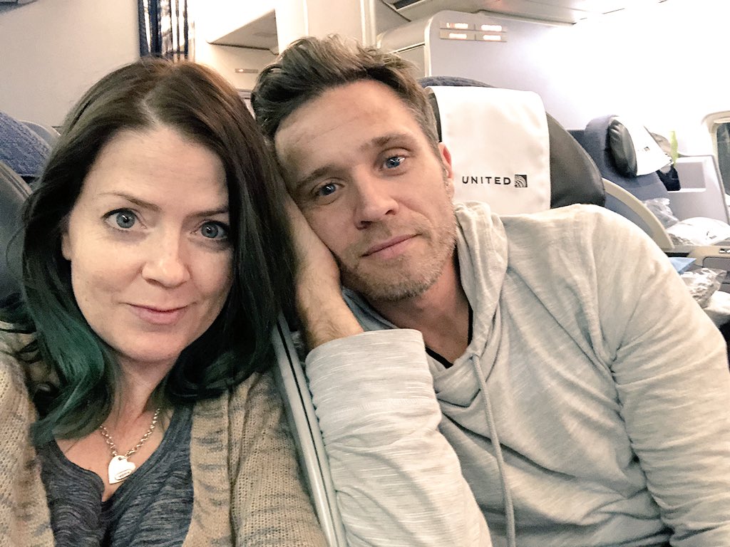 Trying to get out during #stormavery, we shot down the runway in EWR somewhere near 200mph and rocketed straight up, pitching around like a cat toy on a string. Scariest takeoff of my life. Big sorry to hubs’ hand and that pillow I smashed over my face. #fearofflying #safenow