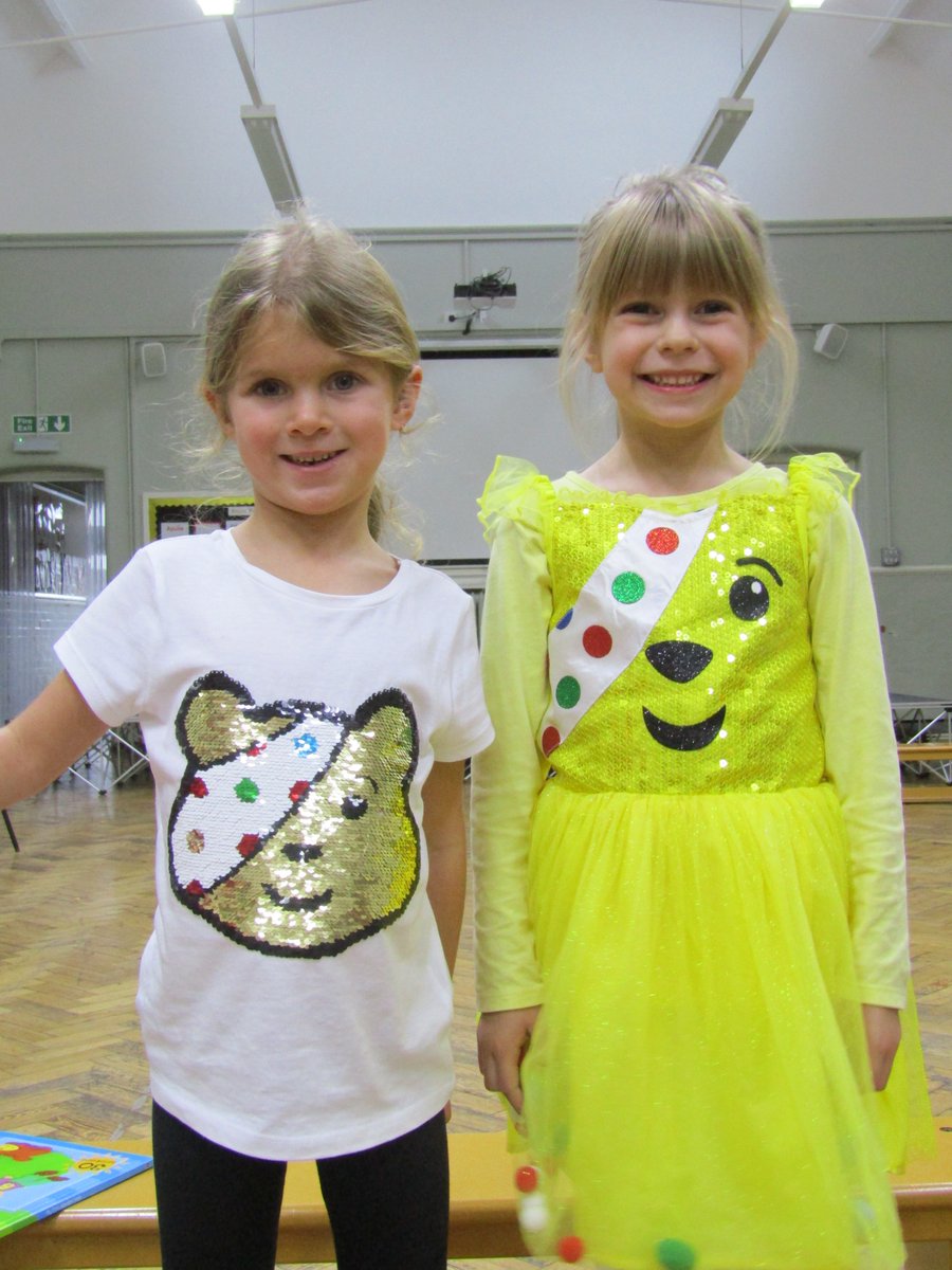 MeredaleSchool's tweet photo. We all dressed in something spotty, enjoyed Pudsey cupcakes and had a 'bring and buy sale', raising £106.10! #Meredale #childreninneed2018 #Pudsey #PudseyBear https://t.co/sEtyvK3ptt