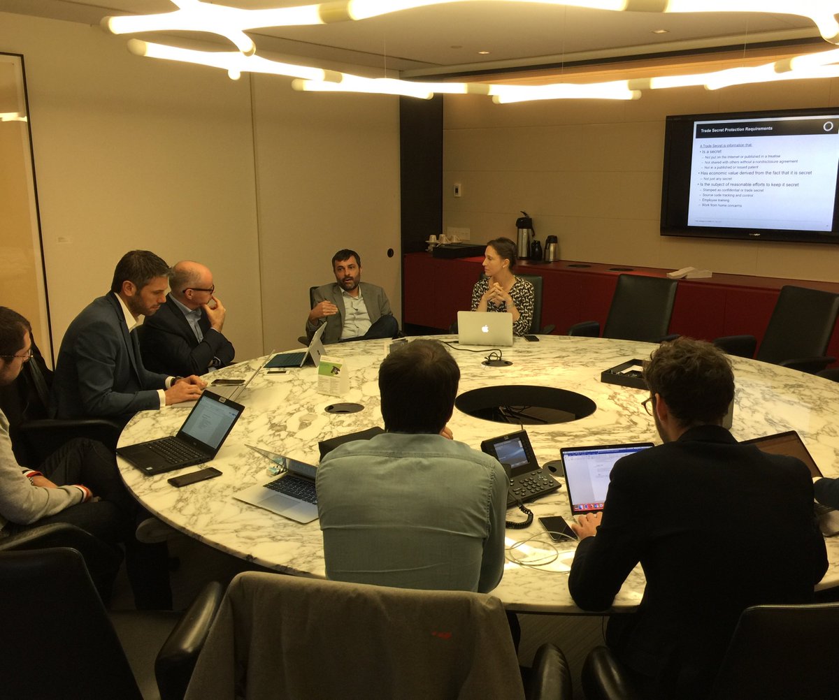 NGoubin's tweet image. Inspiring meeting with Richard Martinelli from Orrick, enlightening our entrepreneurs on:"How to protect their IP" and especially #trademarks, #copyrights, #patents &amp;amp; #tradesecrets. 
Our entrepreneurs will benefit a lot from your tips!!
#scale #us
French…