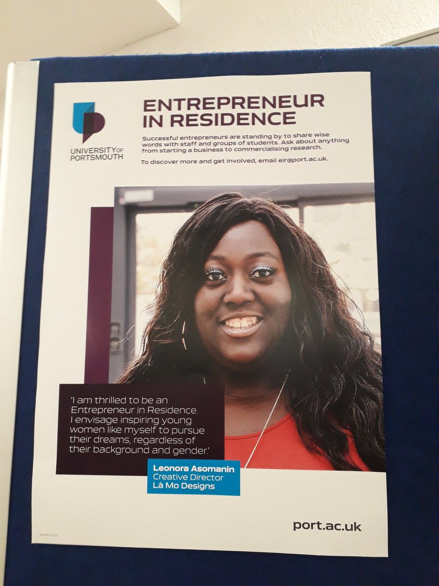 LaModesigns's tweet photo. So this happened last night 🙅🏿‍♀️ #bignetworkingnight
Thought I will let the University announce this first before letting you all know
I'm an Entrepreneur in Residence for the #universityofportsmouth
This business ambassador role is for 3 years and I’m excited for what’s to come https://t.co/sKvHLLi6gv