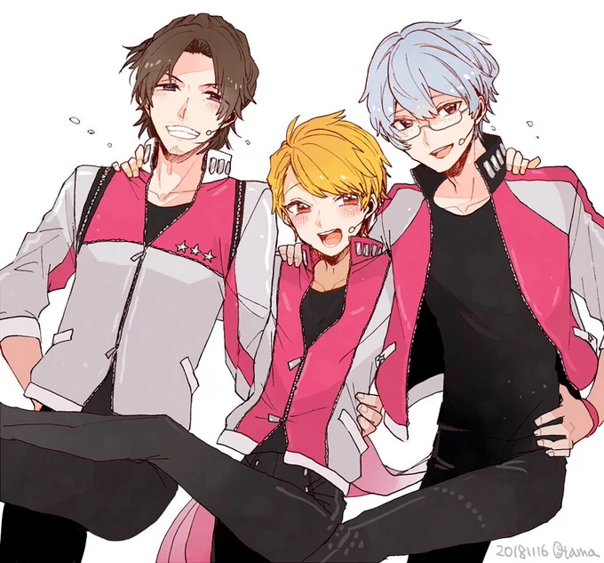 キャスト衣装ガシャのイメトレを毎日しています。久々らくがき 