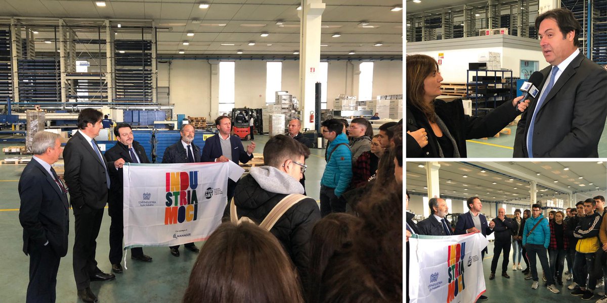 BAWER_SpA's tweet photo. @BAWER_SpA apre le porte aziendali agli studenti in occasione del #PMIDAY promosso da #Confindustria e da #Conf_Basilicata https://t.co/J55iW0dYdO