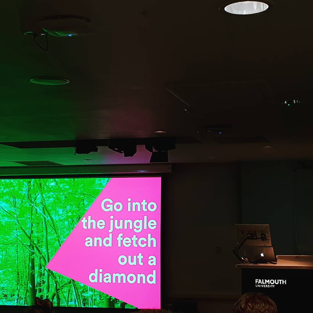 eleanorksmith's tweet photo. Thank you to Grace and Rich from @greyldn for a brilliant and eye opening workshop and lecture on where the advertising industry is heading, and how brands are connecting and empathising more and more within society. #GREY #advertising #visitinglecture https://t.co/mrYIsdOp79