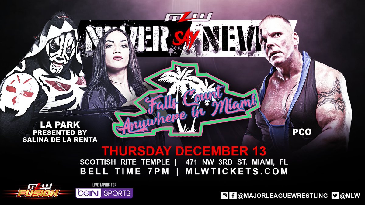 Major League Wrestling On Twitter The First Encounter Was - 