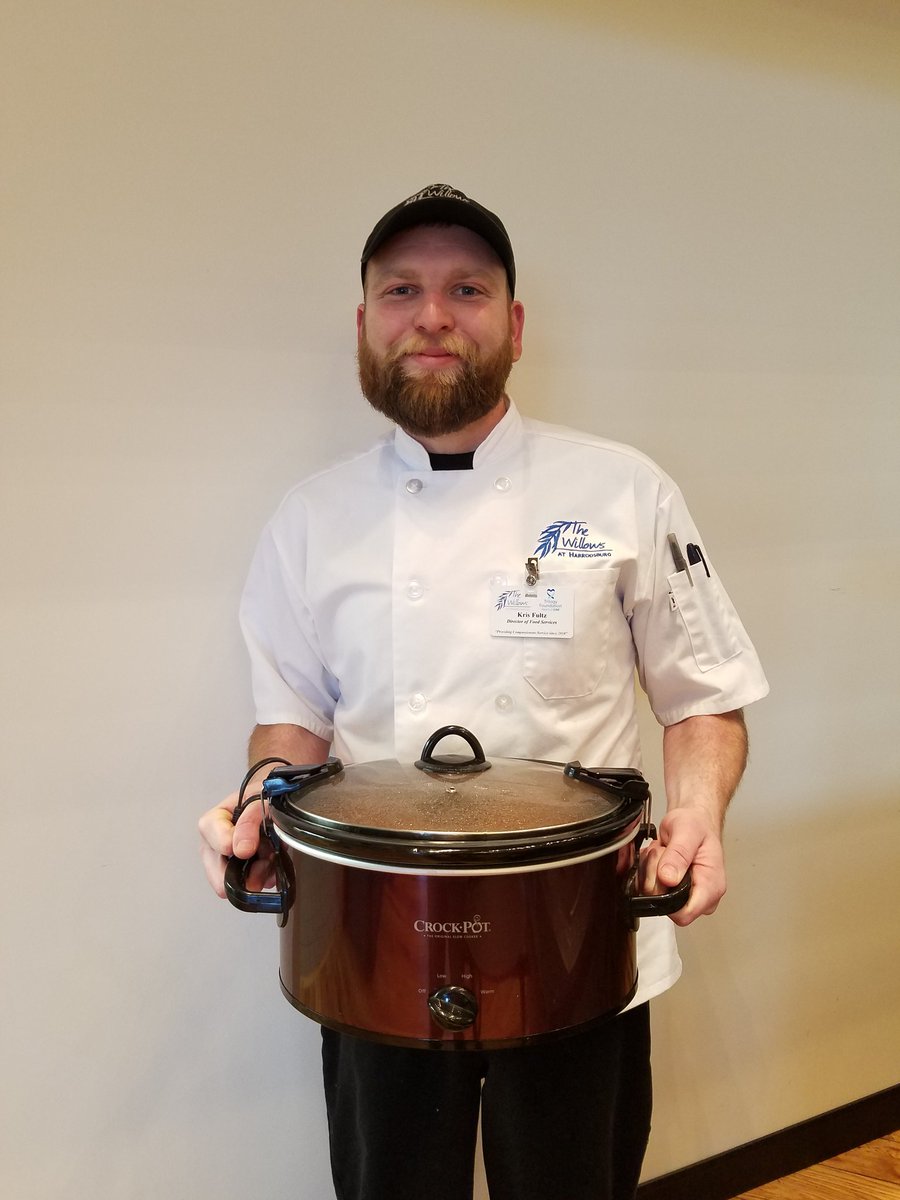 W_Harrodsburg's tweet photo. The Willows at Harrodsburg is participating in the Kindred at Home Fall Festival Chili Competition! We wish our Chefs good luck! #thewillowsatharrodsburg #ourchefsrock #TrilogyLiving https://t.co/TBcYvlMLOY