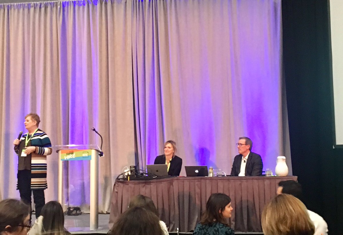 Best stated by my elbow partner, Jaime: The Mount Rushmore session. #Ncte18 <a href="/KyleneBeers/">Kylene Beers</a> @pennykittle <a href="/KellyGToGo/">Kelly Gallagher</a>