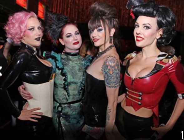 Stockings gay orgy latex
