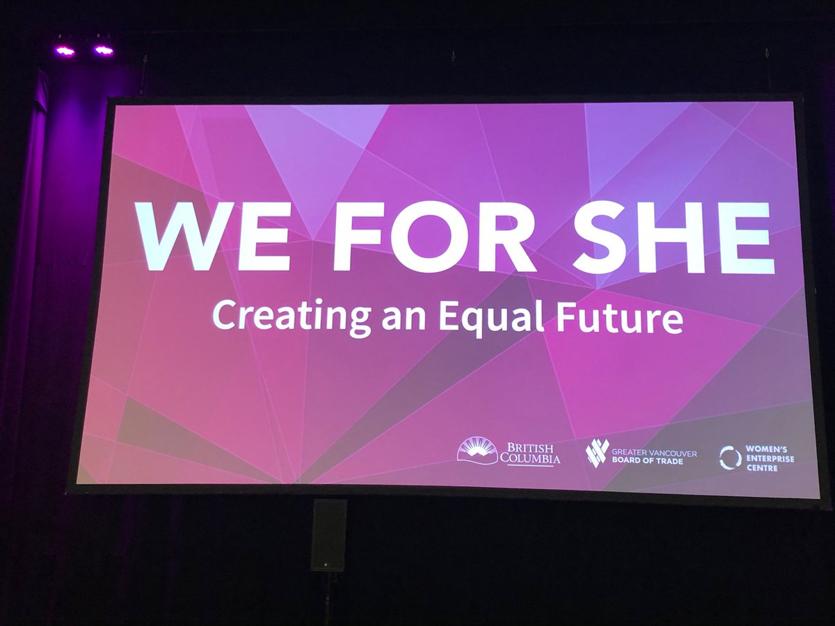 jearthy's tweet photo. It’s happening! #weforshebc is today! Follow along as business leaders and the next generation work together to create an equal future. https://t.co/1STTeE87Rb