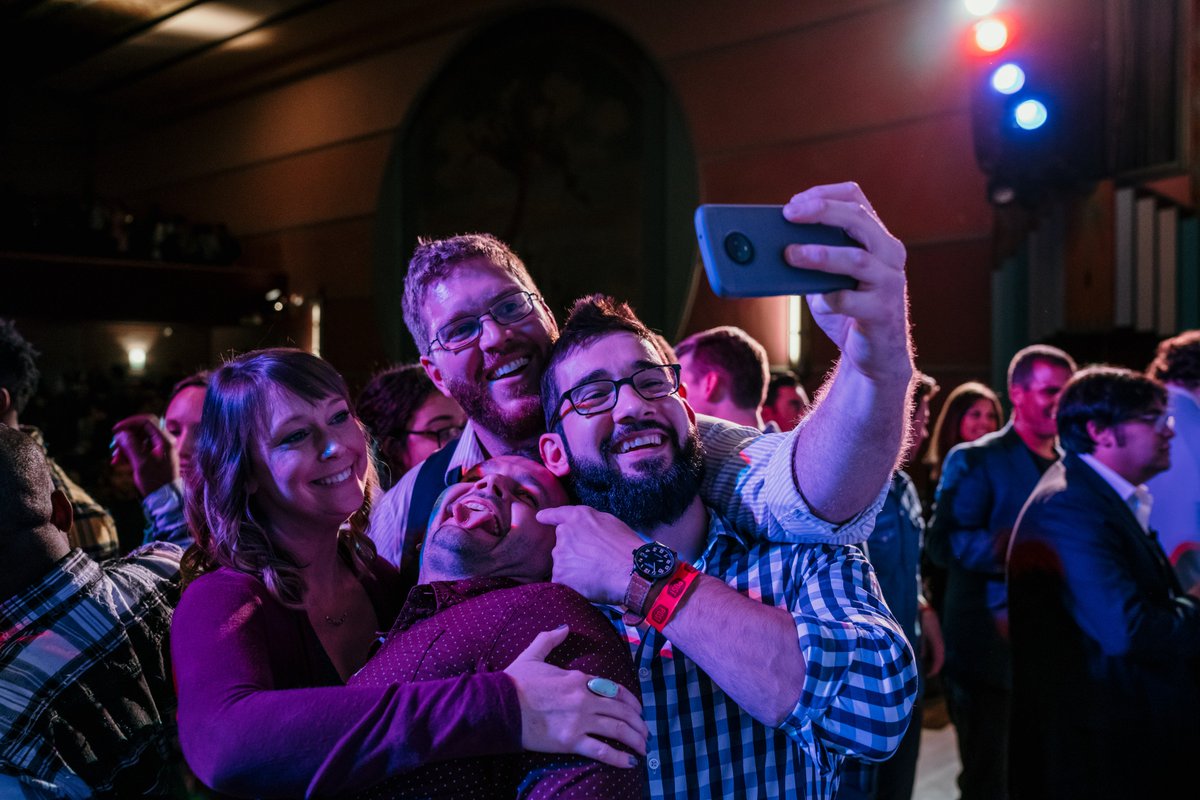 Boomtown's tweet photo. That’s a wrap! #BoomtownDemoDay was a big success. This cohort made their mark &amp; each founder experienced a huge milestone in their journey as an entrepreneur. We are thrilled to welcome them as #BoomtownAlum! Thank you to everyone who came to the @BoulderTheater last night! https://t.co/aGu34PIOo1