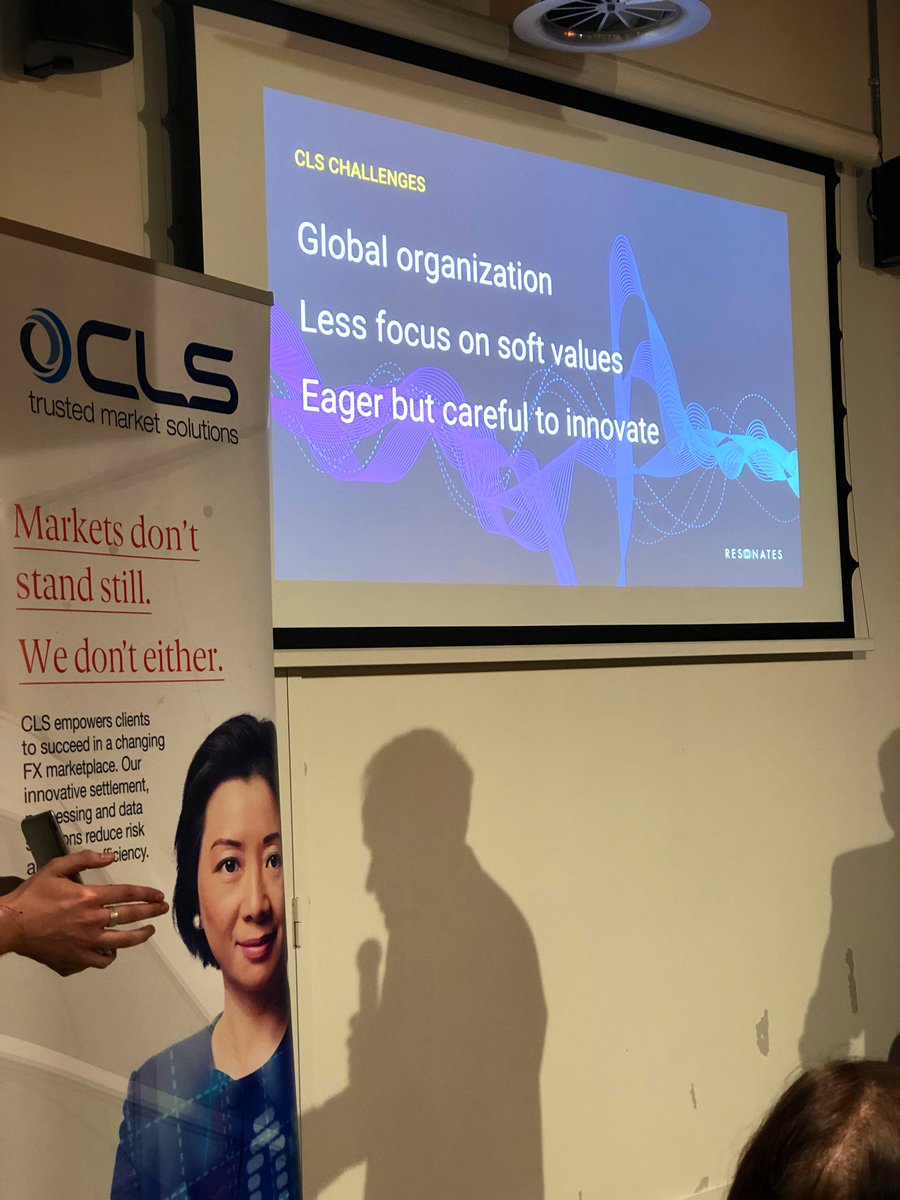 BeMyAppEMEA's tweet photo. #CLSInnovation 3rd #demo @CLSGroup #Aponomy culture is the key of engagement that how the Resonate app is bringing the engagement of employees. #hacakathon #apps #startups https://t.co/cQMPqEwr8t
