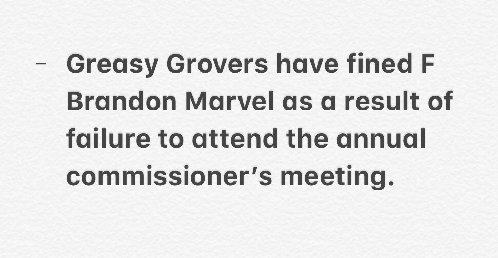 GreasyGrovers's tweet photo. Official statement: https://t.co/iEnBodQudl