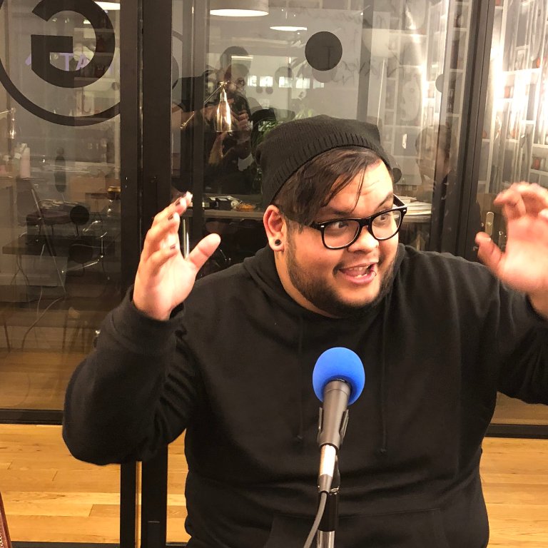R_R_Revolution's tweet photo. SEASON 2! Episode 6! With Angel Garcia (@GuerrillaJokes)! You can find the episode here: https://t.co/1fMkPaU4Hz 
#RiffRaffRevolution #KnaveryInk #PerryHunt #LauraLeelun #AngelGarcia https://t.co/0GeK42SOBk