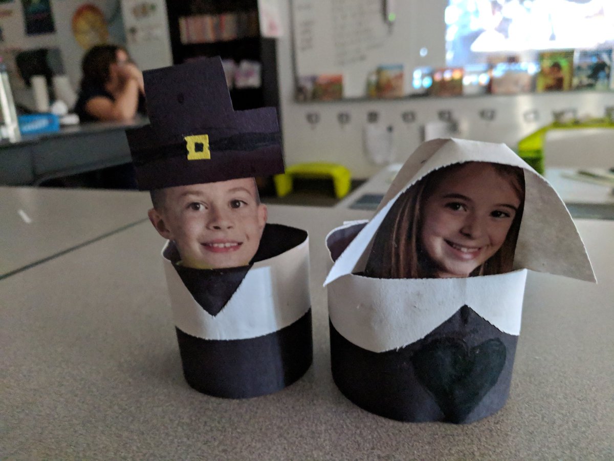 carriEDtechie's tweet photo. Sending home Pilgrim rings today, we are going to roll up a paper with all the facts we learned this week and put it inside #lotsofreading https://t.co/kOOhcwBqU1