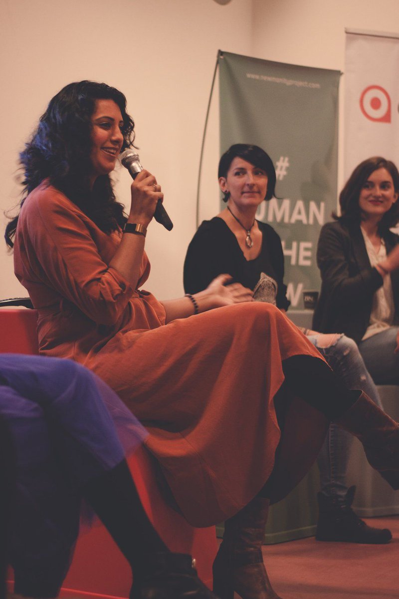 Innovazing's tweet photo. Humanizing the Digital Era was an event organized by @NewmanityHQ, Adeva and LACS Communitivity of Creators during @WebSummit 2018 in Lisbon. Six international #changemakers discussed the future of work and how to make it more human. #newmanity #humanisthenewblack #innovazing https://t.co/pX9cc73gj2