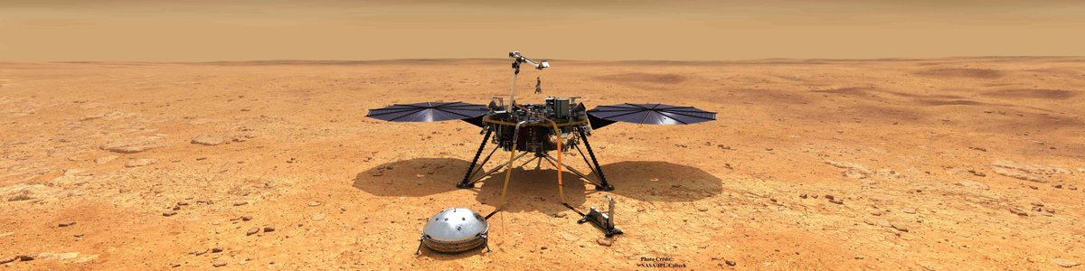 tu_seg's tweet photo. "A six-sensor seismometer, the Seismic Experiment for Interior  Structure (SEIS), will record seismic waves traveling through the  interior structure of Mars.  Scientists  suspect that the culprits may be marsquakes or meteorites striking the  surface."

https://t.co/4ImXs3hRLJ https://t.co/i12zGQ3eZX