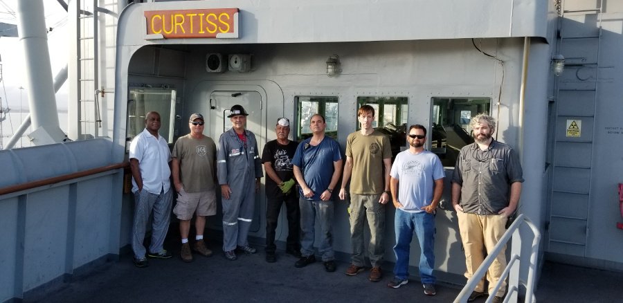 CrowleyMaritime's tweet image. Congrats to the crew of the Crowley-managed #SSCurtiss for achieving 3,000 days with no #LTIs. They are living Crowley's No. 1 core value of safety every day. They recently completed an 82-day exercise w/ the U.S. Marine Corps. around the Marianas Island Range Complex &amp;amp; in Guam.