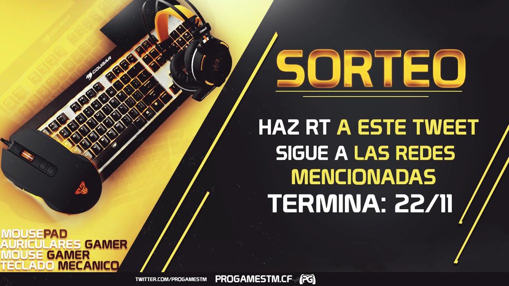 LautiVera11's tweet photo. 💥🎁 SORTEO DE PACK GAMER + JUEGO A ELEGIR💥

➡ Para participar: Da #RT, seguí a @ProGamesTM y a @LautiVera11
➡ Seguí en Instagram: https://t.co/uk1uG6fwRi
➡ Seguí en YouTube: https://t.co/O8ggwZfpyh

Termina: 30/11👍

¡SUERTE! 🍀 https://t.co/XKxYrBkFyW