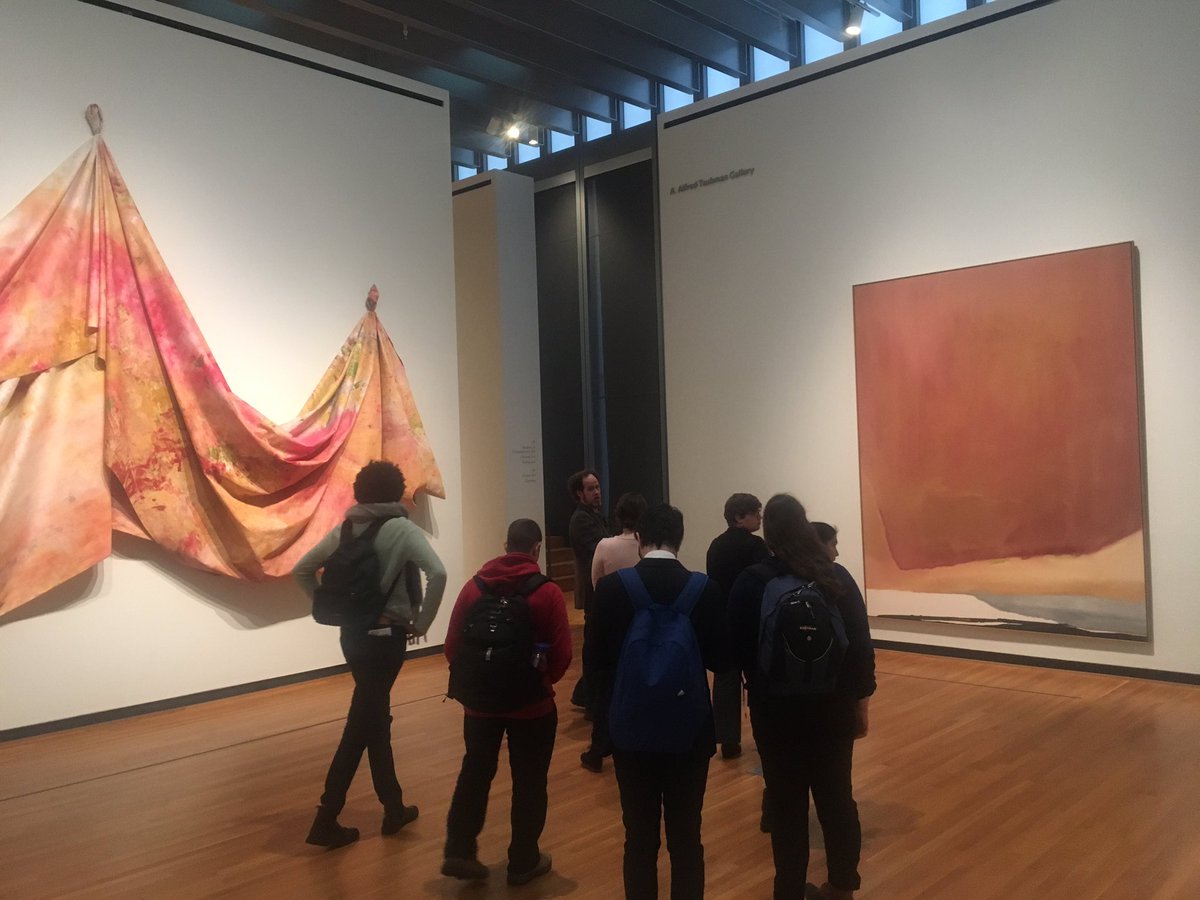 lucynaturally's tweet photo. Thank you @ummamuseum for taking History Phd students through the galleries! Great to learn about the collection &amp; teaching strategies https://t.co/qvqfyQHt41