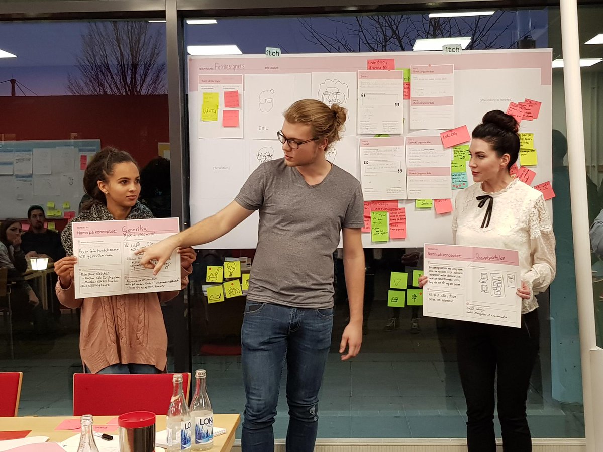 Många intressanta idéer om framtidens läkemedelstjänster presenteras av studenter i vår workshop med <a href="/linneuni/">Linnéuniversitetet Linnaeus University</a>. Tack alla inblandade för en givande och insiktsfull dag!