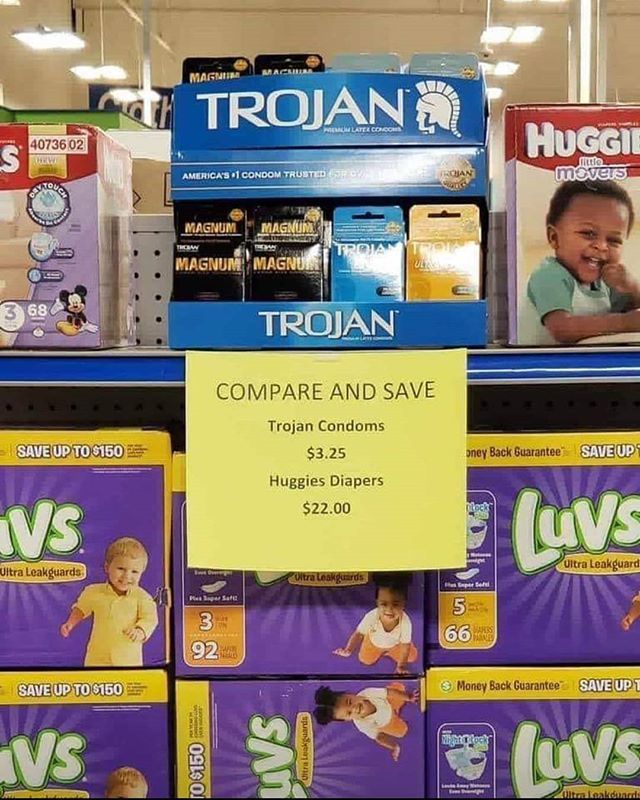 chris1fieldspar's tweet photo. https://t.co/L9Hb7JyduP ~ 🚛 🤠 Lol ... check that out....
#thoughtfulpostoftheday #trojans #diapers #humor #joke https://t.co/EoQWzwr20K